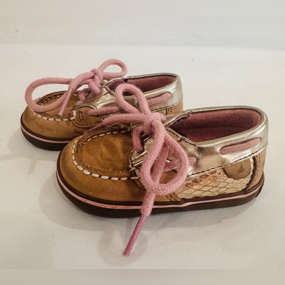 Sperry Top-Spider Baby Bluefish Crib Shoes